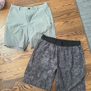 2 Shorts ORVIS tech lightweight grey 34 Zella Woven Athletic XL Black men’s